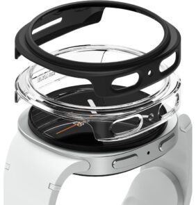 RINGKE SLIM 2-PACK GALAXY WATCH 8 (44 MM) CLEAR & MATTE BLACK