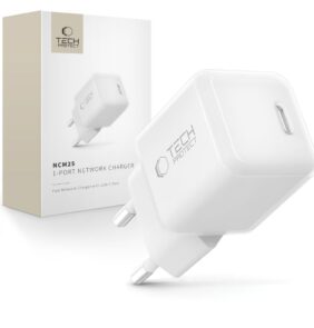TECH-PROTECT NCM25 1-PORT NETWORK CHARGER PD 25W WHITE
