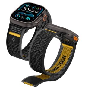 SPIGEN ATHLEX AIR APPLE WATCH 8 / 9 / 10 / 11 / SE / ULTRA (44 / 45 / 46 / 49 MM) ACTIVE BLACK
