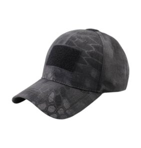 Ανδρικό καπέλο jockey στρατιωτικού τύπου - M02 - 270607 - Grey/Black