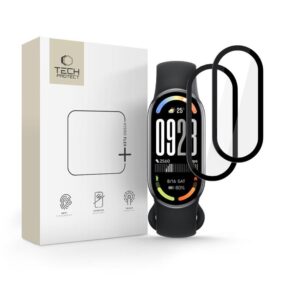 HYBRID GLASS TECH-PROTECT GLASS FLEX+ 2-PACK XIAOMI SMART BAND 10 / 10 NFC BLACK