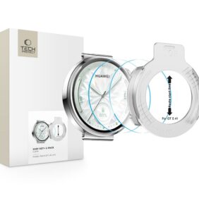 TEMPERED GLASS TECH-PROTECT EASY SET+ 2-PACK HUAWEI WATCH GT 5 (41 MM) CLEAR