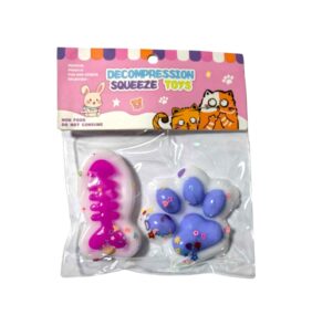 Πατούσα Antistress Squishy - Σετ 16pcs - GA524-12 - 524129