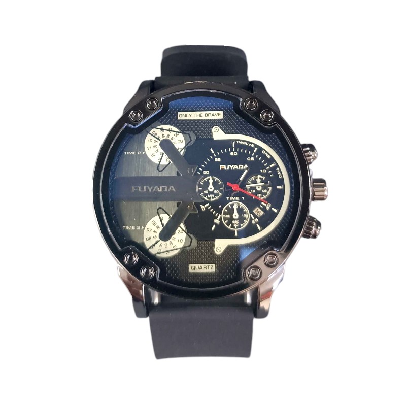Αναλογικό ρολόι χειρός - 192 - 757986 - Black/Black