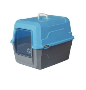 Λεκάνη γάτας κλειστή - Catbus - 52x37x48cm - 006156 - Light Blue