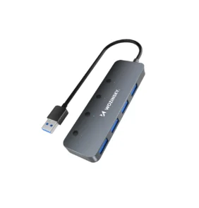 USB-A Hub Wozinsky WHS080YSS 4 x USB-A 3.0 with individual switches