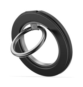 TECH-PROTECT MMR600 MAGNETIC MAGSAFE PHONE RING SATIN BLACK