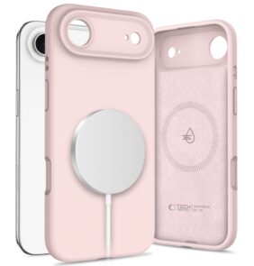 TECH-PROTECT SILICONE MAGSAFE IPHONE AIR PINK PEARL