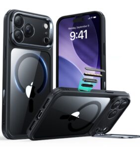ESR CLASSIC HYBRID KICKSTAND MAGSAFE IPHONE 17 PRO MAX CLEAR/BLACK