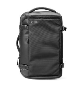 TECH-PROTECT DEFENDER S40 RYANAIR & WIZZAIR TRAVEL LAPTOP CABIN BACKPACK 20L 40x20x25 BLACK