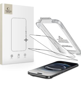 TEMPERED GLASS TECH-PROTECT QUICK SET+ 2-PACK IPHONE AIR BLACK