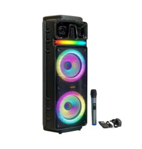Φορητό ηχείο subwoofer με μικρόφωνο Karaoke - QS-4229 - 813140