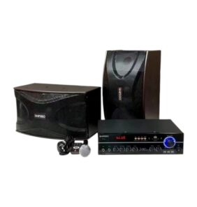 Σετ ηχεία subwoofer με ενισχυτή & μικρόφωνο Karaoke - QS-A8 - 813164