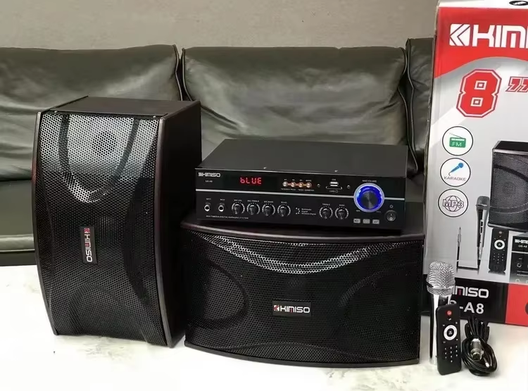 Σετ ηχεία subwoofer με ενισχυτή & μικρόφωνο Karaoke - QS-A8 - 813164 - Image 2