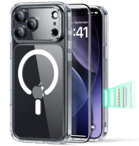 ESR CLASSIC HYBRID MAGSAFE & TEMPERED GLASS IPHONE 17 PRO MAX CLEAR