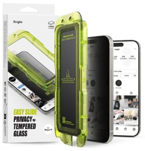 PRIVACY GLASS RINGKE EASY SLIDE 2-PACK IPHONE 17 PRIVACY