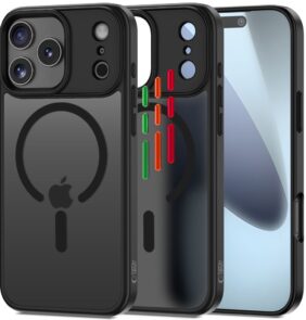 TECH-PROTECT MAGMAT XT 4-SET MAGSAFE IPHONE 17 PRO MAX MATTE BLACK