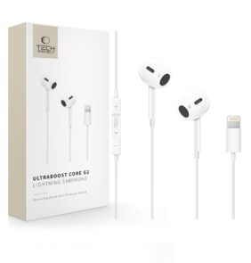 TECH-PROTECT ULTRABOOST LIGHTNING EARPHONE CORE G2 WHITE