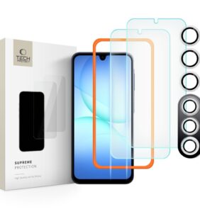TEMPERED GLASS TECH-PROTECT SUPREME EASY SET+ 3-PACK GALAXY A17 4G / 5G CLEAR