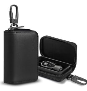 FARADAY CAGE TECH-PROTECT KLR300 POUCH KEYLESS RFID SIGNAL BLOCKER CASE BLACK/BLACK