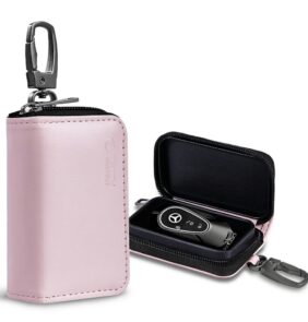 FARADAY CAGE TECH-PROTECT KLR300 POUCH KEYLESS RFID SIGNAL BLOCKER CASE PINK