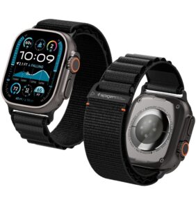 SPIGEN WBF1 BAND APPLE WATCH 8 / 9 / 10 / 11 / SE / ULTRA (44 / 45 / 46 / 49 MM) BLACK