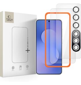 TEMPERED GLASS TECH-PROTECT EASY SET+ 3-PACK GALAXY S25 FE CLEAR