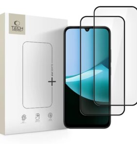 TEMPERED GLASS TECH-PROTECT GLASS FIT+ 2-PACK XIAOMI REDMI 15C 5G / POCO C85 5G BLACK