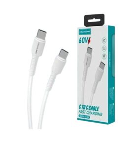Καλώδιο φόρτισης & data - USB Type-C σε Type-C - Fast Charge - X102 - 1m - 60W - 523004
