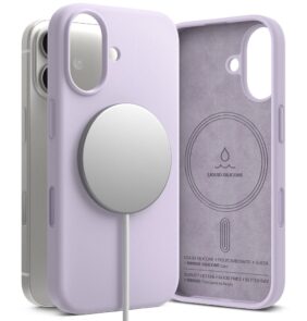 RINGKE SILICONE MAGNETIC MAGSAFE IPHONE 17 LIGHT PURPLE