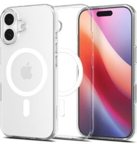 SPIGEN LIQUID CRYSTAL MAG MAGSAFE IPHONE 17 CLEAR/WHITE