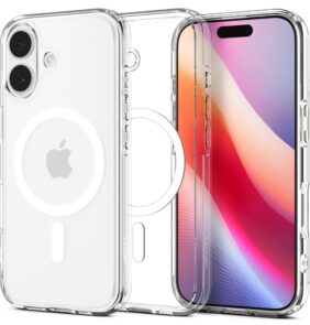 SPIGEN ULTRA HYBRID MAG MAGSAFE IPHONE 17 CLEAR/WHITE