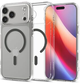 SPIGEN ULTRA HYBRID MAG MAGSAFE IPHONE 17 PRO CLEAR/GRAPHITE