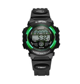 Ψηφιακό ρολόι χειρός - LS116 - Lasika - 817407 - Black/Green