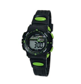Παιδικό ψηφιακό ρολόι χειρός - LS85 - Lasika - 817421 - Black/Green