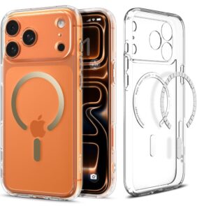 SPIGEN ULTRA HYBRID MAG MAGSAFE IPHONE 17 PRO CLEAR/GOLD