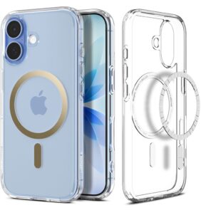 SPIGEN ULTRA HYBRID MAG MAGSAFE IPHONE 17 CLEAR/GOLD