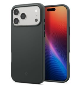 SPIGEN SILICONE FIT MAG MAGSAFE IPHONE 17 PRO MAX ABYSS GREEN