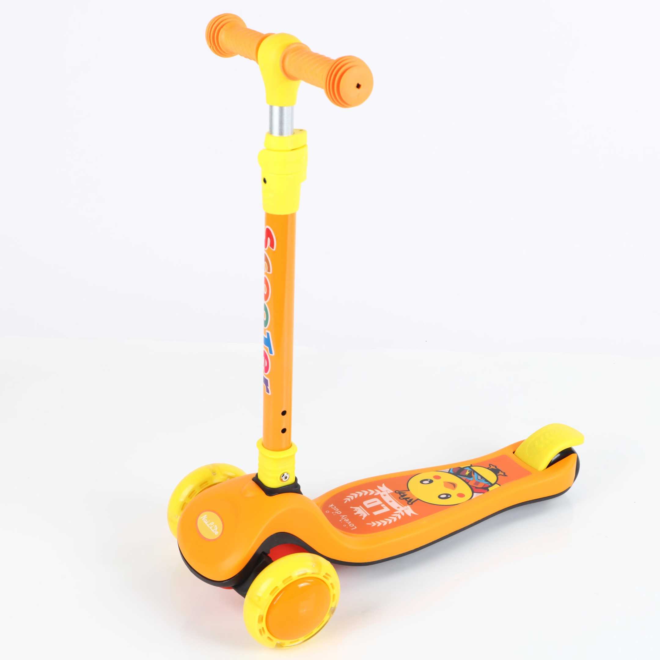 Παιδικό πατίνι τρίκυκλο - JX802 - 630117 - Orange - Image 2