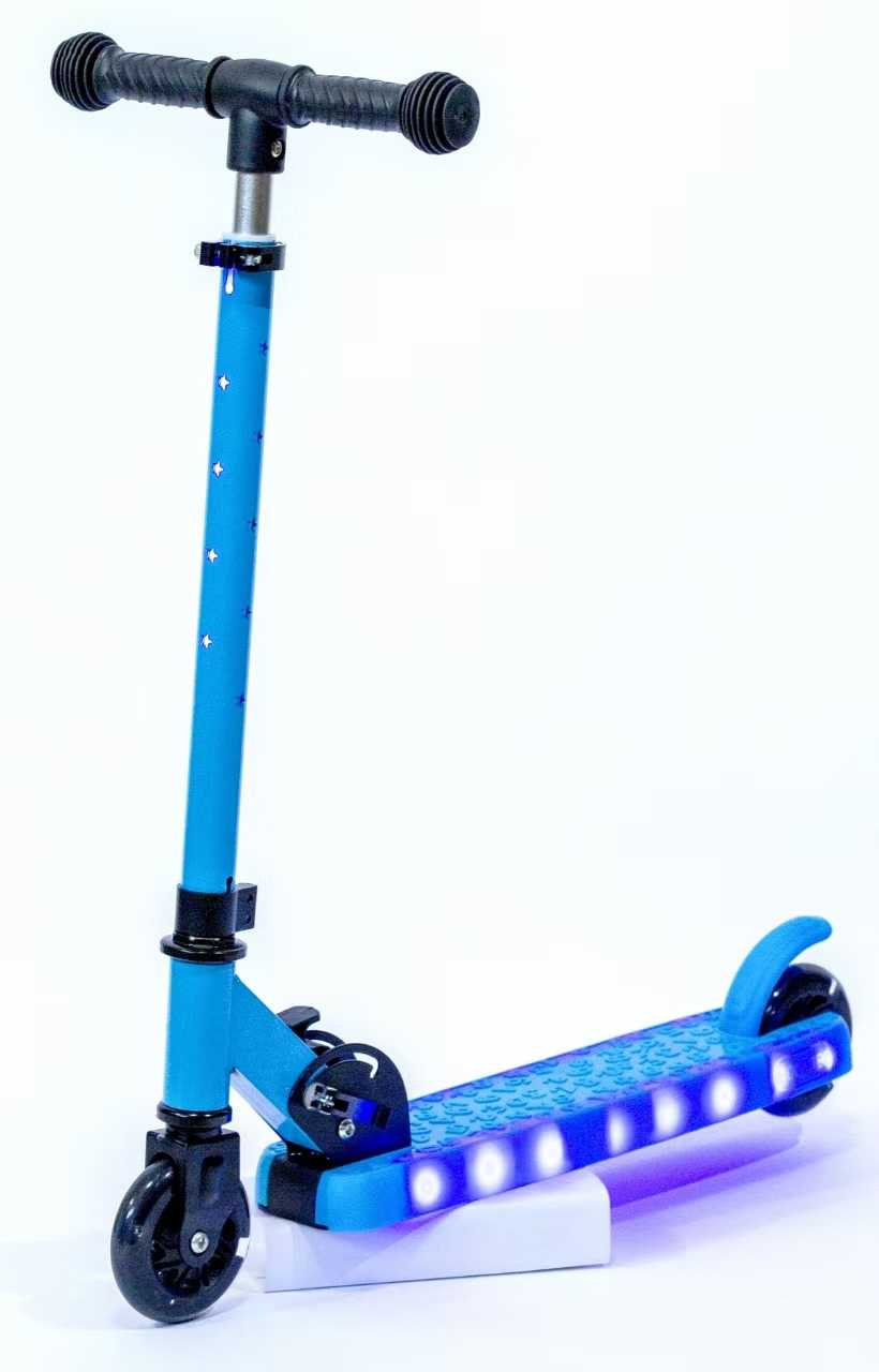 Παιδικό πατίνι με φωτισμό LED - JX608 - 630121 - Blue - Image 2