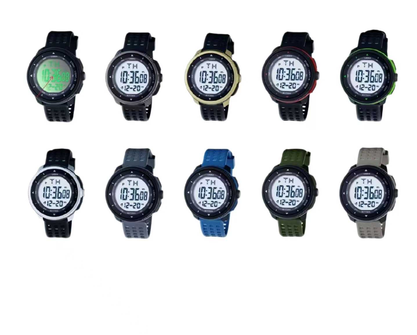 Ψηφιακό ρολόι χειρός - LS7003 - Lasika - 817360 - Black - Image 2