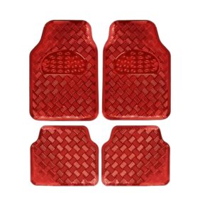 Πατάκια αυτοκινήτου - Celebrity Car - 016 - 4pcs - 122292 - Red