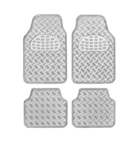 Πατάκια αυτοκινήτου - Celebrity Car - 016 - 4pcs - 122292 - Silver