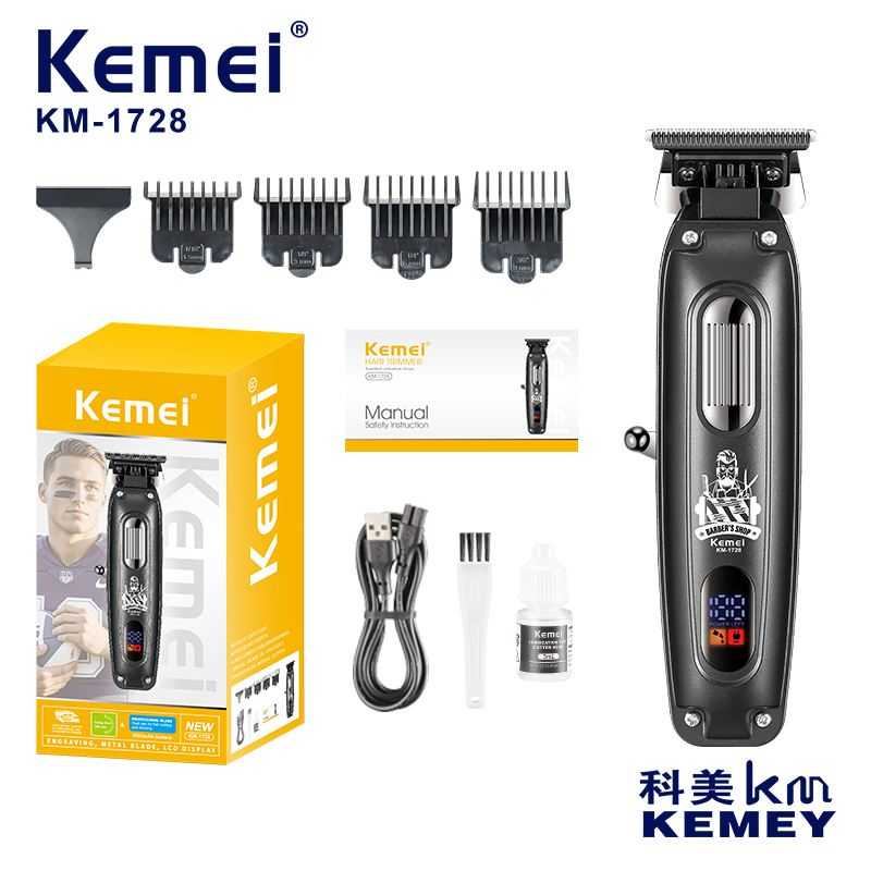 Κουρευτική μηχανή - KM-1728 - Kemei - Image 2