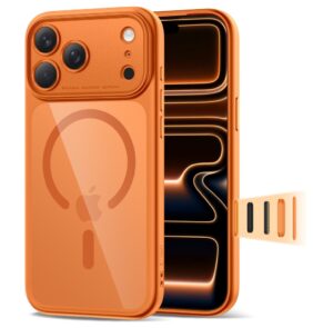 TECH-PROTECT MAGPEAK MAGSAFE CC IPHONE 17 PRO COSMIC ORANGE/CLEAR