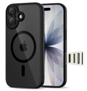 TECH-PROTECT MAGPEAK MAGSAFE CC IPHONE 17 BLACK/CLEAR