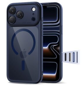TECH-PROTECT MAGPEAK MAGSAFE CC IPHONE 17 PRO MAX DEEP BLUE/CLEAR