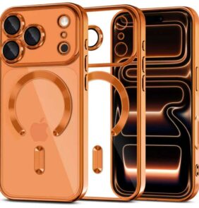 TECH-PROTECT MAGFLEX MAGSAFE IPHONE 17 PRO SHINY COSMIC ORANGE
