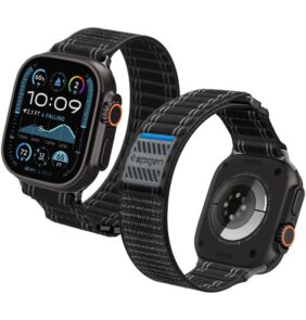 SPIGEN WBF0 BAND APPLE WATCH 8 / 9 / 10 / 11 / SE / ULTRA (44 / 45 / 46 / 49 MM) BLACK