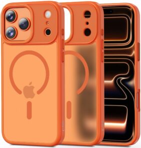 TECH-PROTECT MAGMAT MAGSAFE IPHONE 17 PRO MATTE COSMIC ORANGE